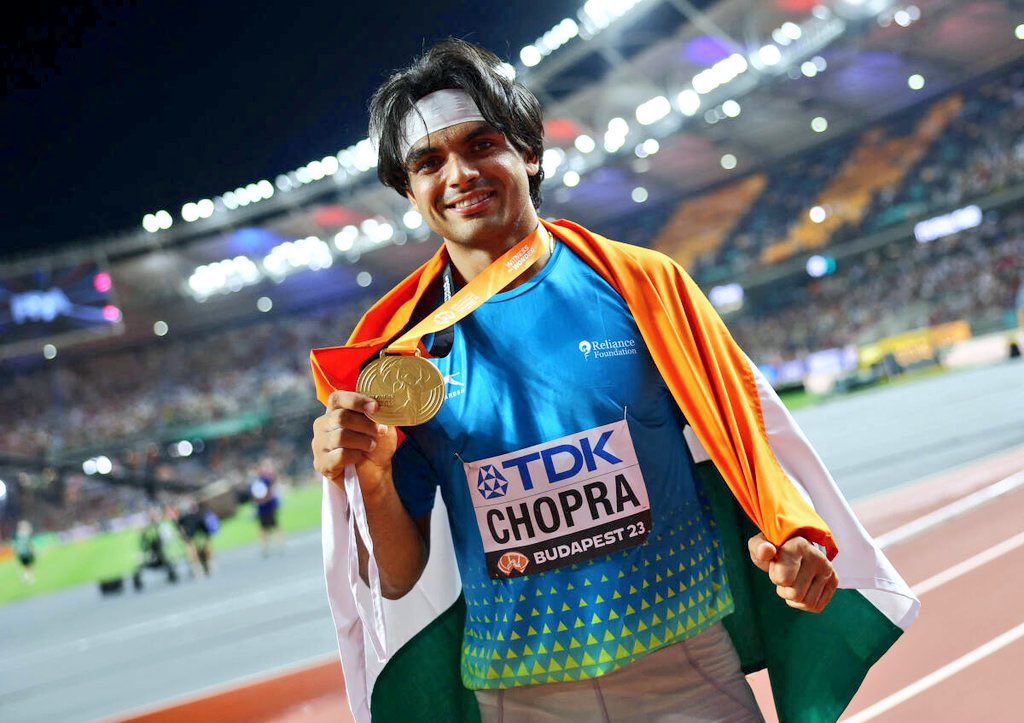 Neeraj Chopra Created History By Winning The Gold Medal Of The ...