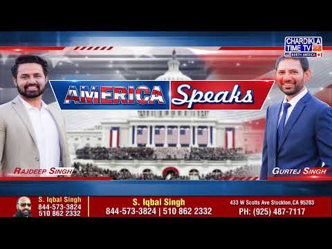 America Speaks Programme | 20 February 2024 | Chardikla Time TV