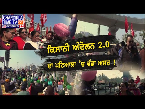 Patiala News: ਕਿਸਾਨੀ ਅੰਦੋਲਨ 2.0 ਦਾ ਪਟਿਆਲਾ 'ਚ ਵਿਖਾਈ ਦਿੱਤਾ ਵੱਡਾ ਅਸਰ, ਲੋਕਾਂ ਨੂੰ ਹੋ ਰਹੀ ਖੱਜਲ ਖੁਆਰੀ