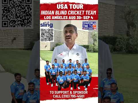 Indian Blind Cricket Team World Champions USA Tour Los Angeles #shorts