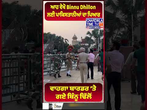 ਆਹ ਵੇਖੋ Binnu Dhillon ਲਈ ਪਾਕਿਸਤਾਨੀਆਂ ਦਾ ਪਿਆਰ #shorts #binnudhillon #border #pyar