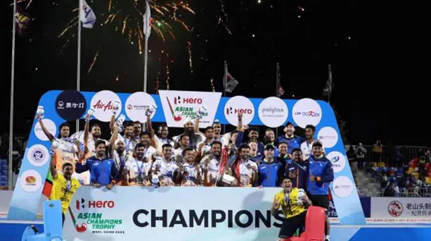 India wins Asian Hockey Champions Trophy by beating China 1-0