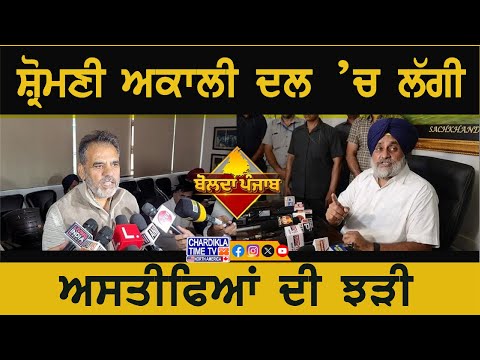 ਸੁਖਬੀਰ ਦਾ ਅਸਤੀਫ਼ਾ Accept ਜਾਂ Reject ? | Bolda Punjab | Punjab News Today