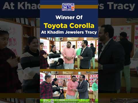 Winner Of Toyota Corolla At Khadim Jewelers Tracy