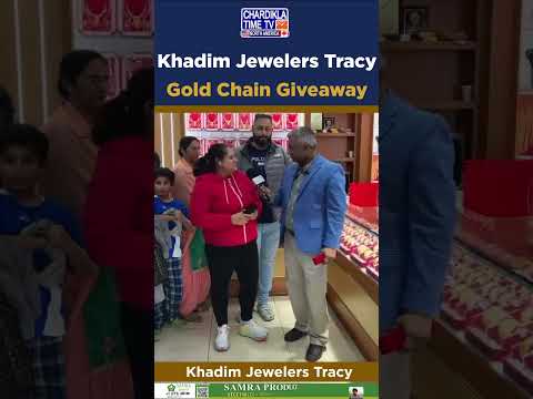 Gold Chain Giveaway 🎉 | Khadim Jewelers Tracy | Winner's Shine