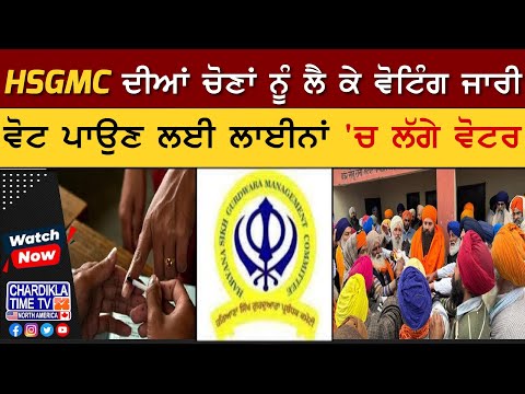 HSGMC ਦੀਆਂ ਚੋਣਾਂ ਨੂੰ ਲੈ ਕੇ ਵੋਟਿੰਗ ਜਾਰੀ, ਵੋਟ ਪਾਉਣ ਲਈ ਲਾਈਨਾਂ 'ਚ ਲੱਗੇ ਵੋਟਰ