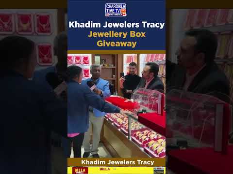 Jewelry Box Giveaway 🎉 | Khadim Jewelers Tracy | Winner's Luck