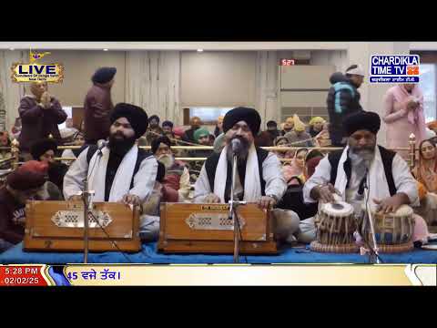 🔴LIVE: Gurdwara Bangla Sahib Ji | 2.2.2025 | EVENING | Gurbani Kirtan | Chardikla Time TV