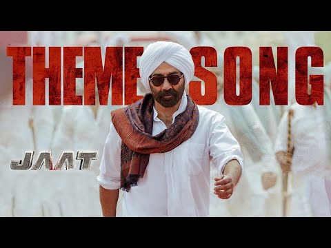 JAAT - Theme Song | Sunny Deol | Thaman S | Amrit Maan | Gopichandh Malineni | Movie Rel 10 April
